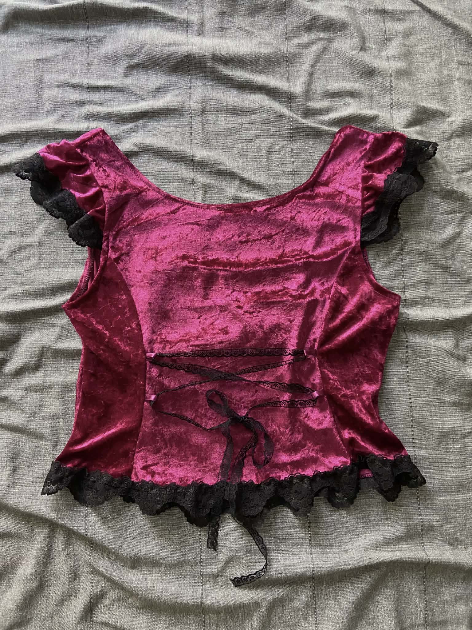Lilith top - Magenta (14)
