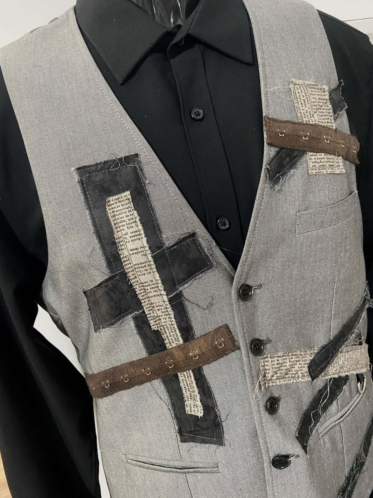 Revamped Tattered Dreams Waistcoat (Size S)