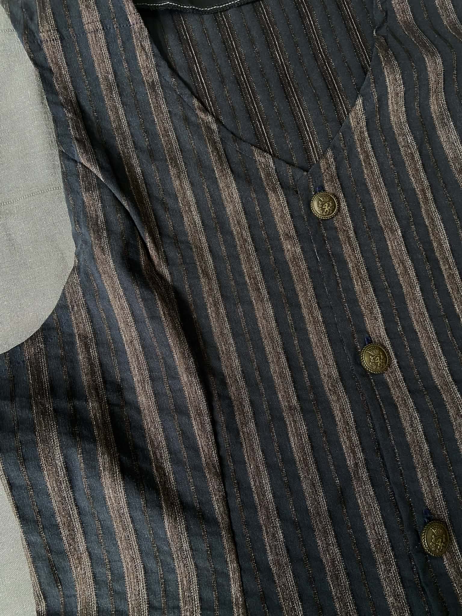 Astral Stripe Waistcoat ( Size L)