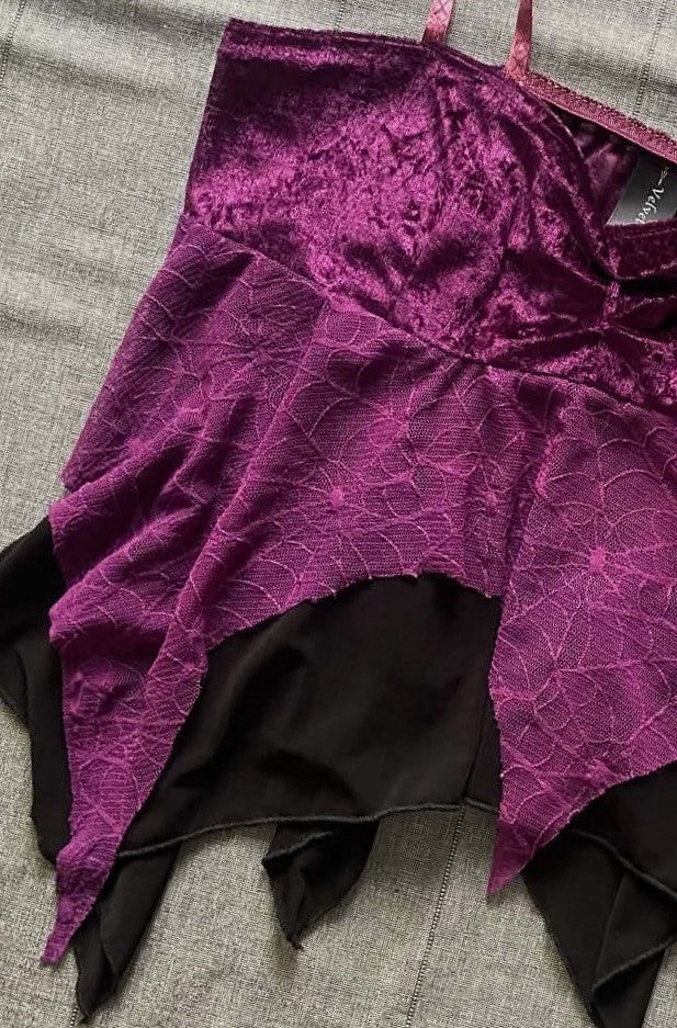 Tara Hanky Hem Top - Fuchsia (M)