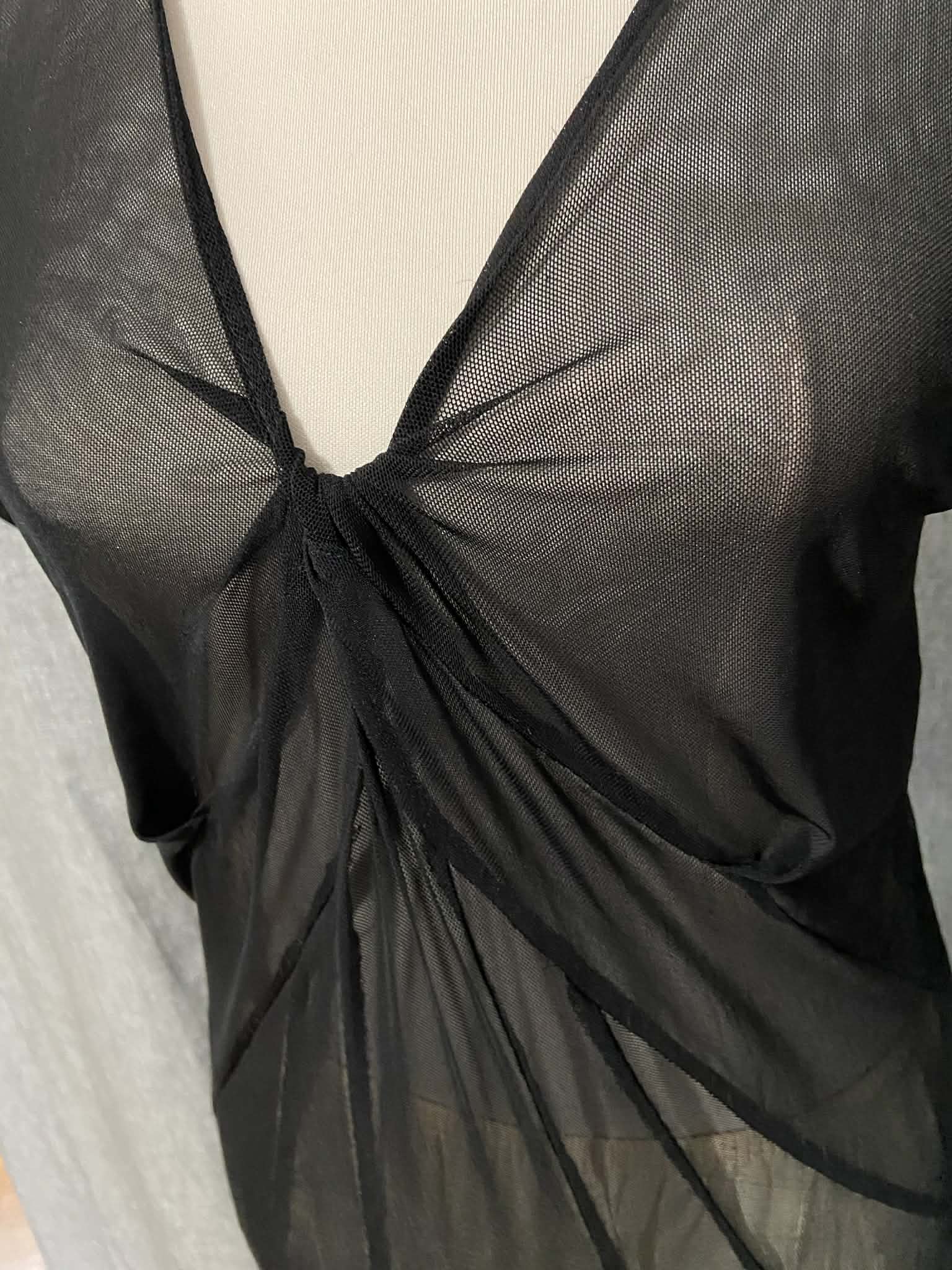 Vintage Mesh Maxi Dress (10-16)