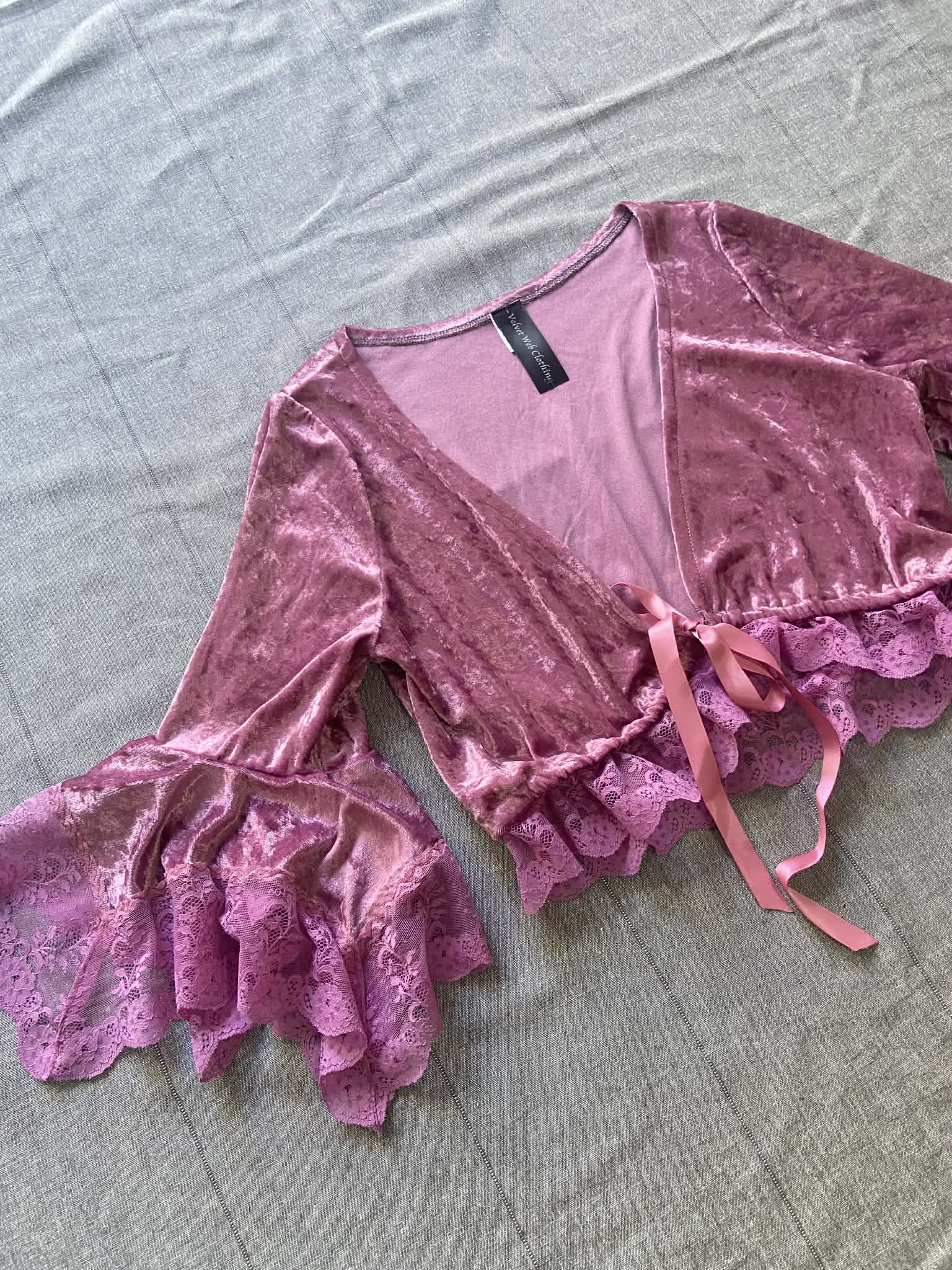 Dahlia Bolero Top - Dusty Pink (12)