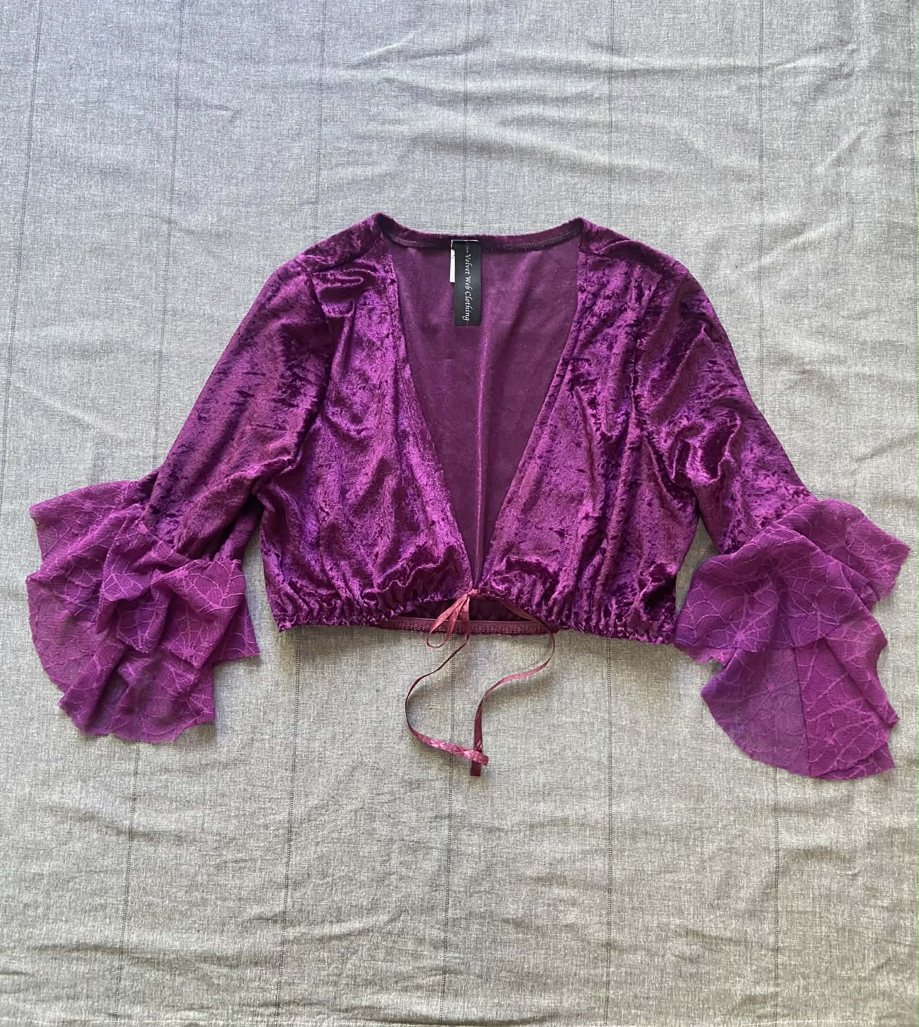 Dahlia Bolero Top - Fuchsia (12-14)