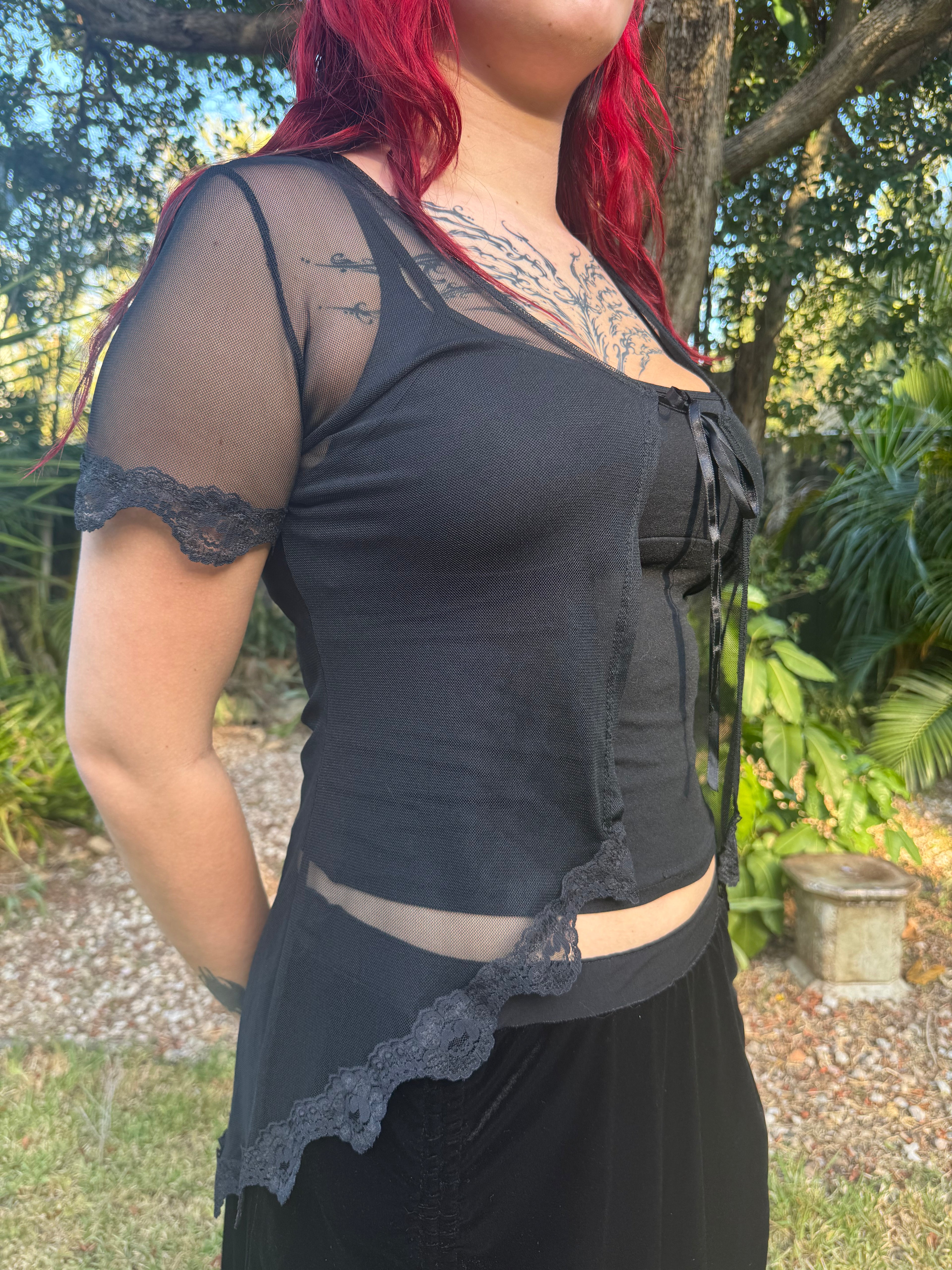 Revamped - Mesh Over-top (size 10)