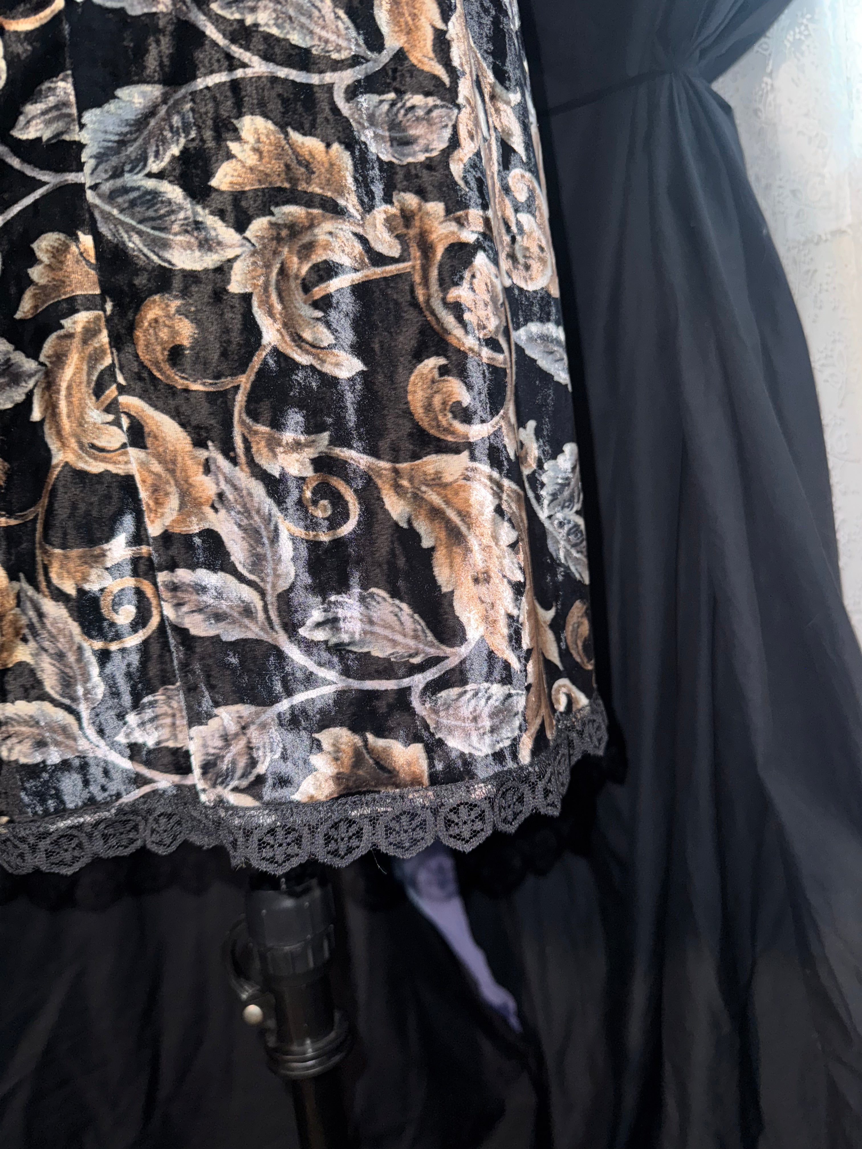 Baroque Night Miniskirt (Size 14)