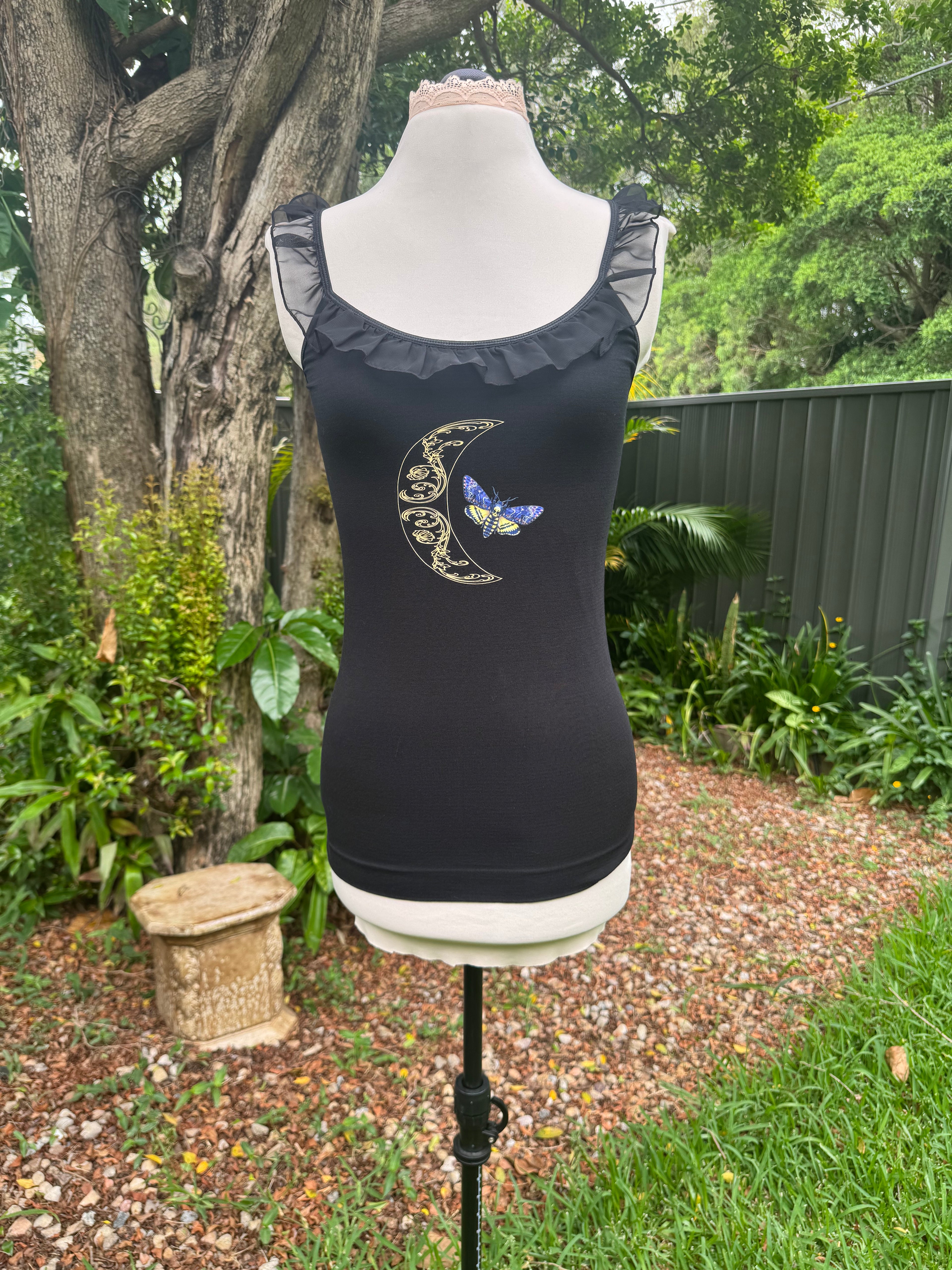 Luna Moth Tank Top (Size 10)