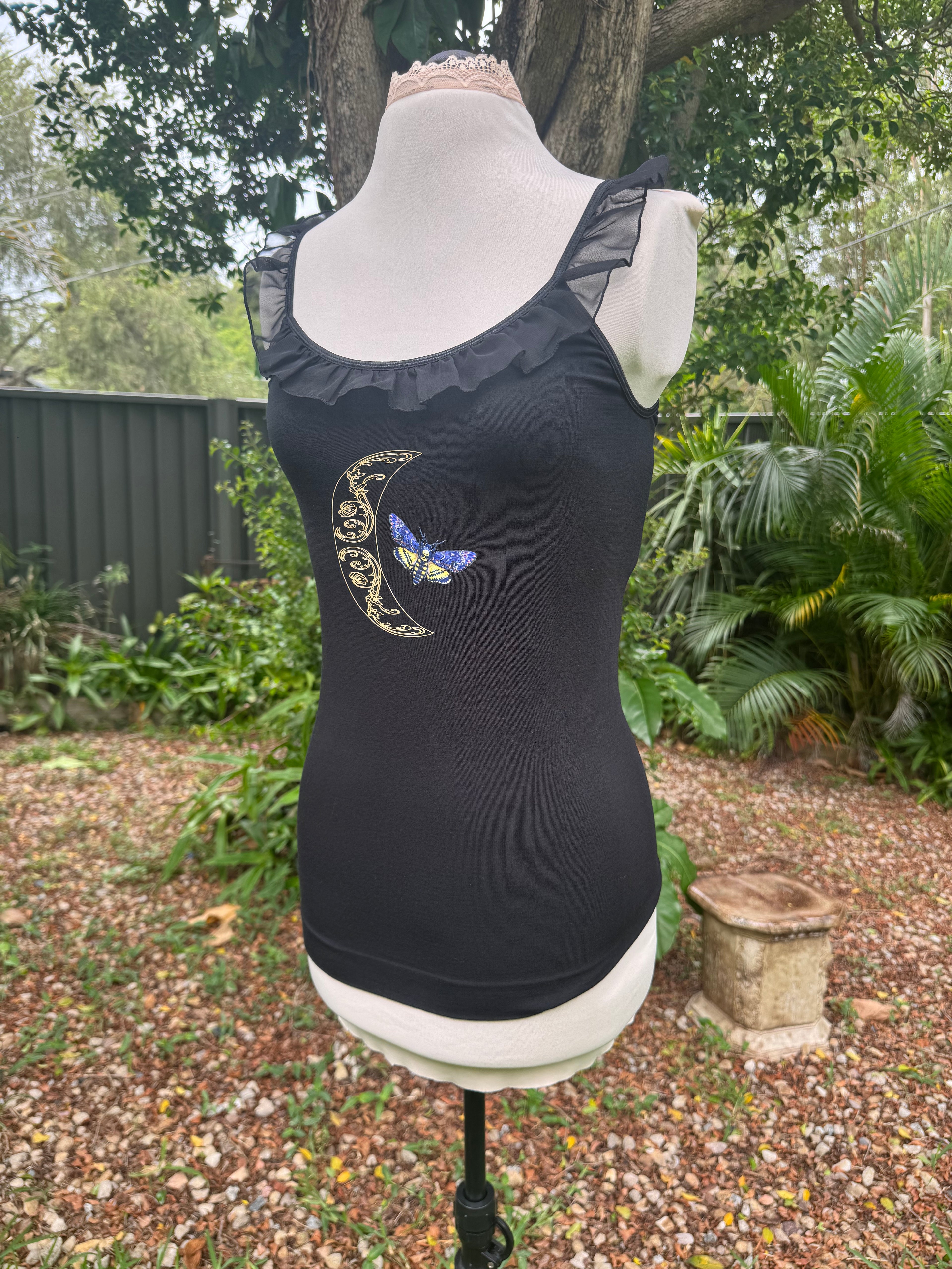 Luna Moth Tank Top (Size 10)