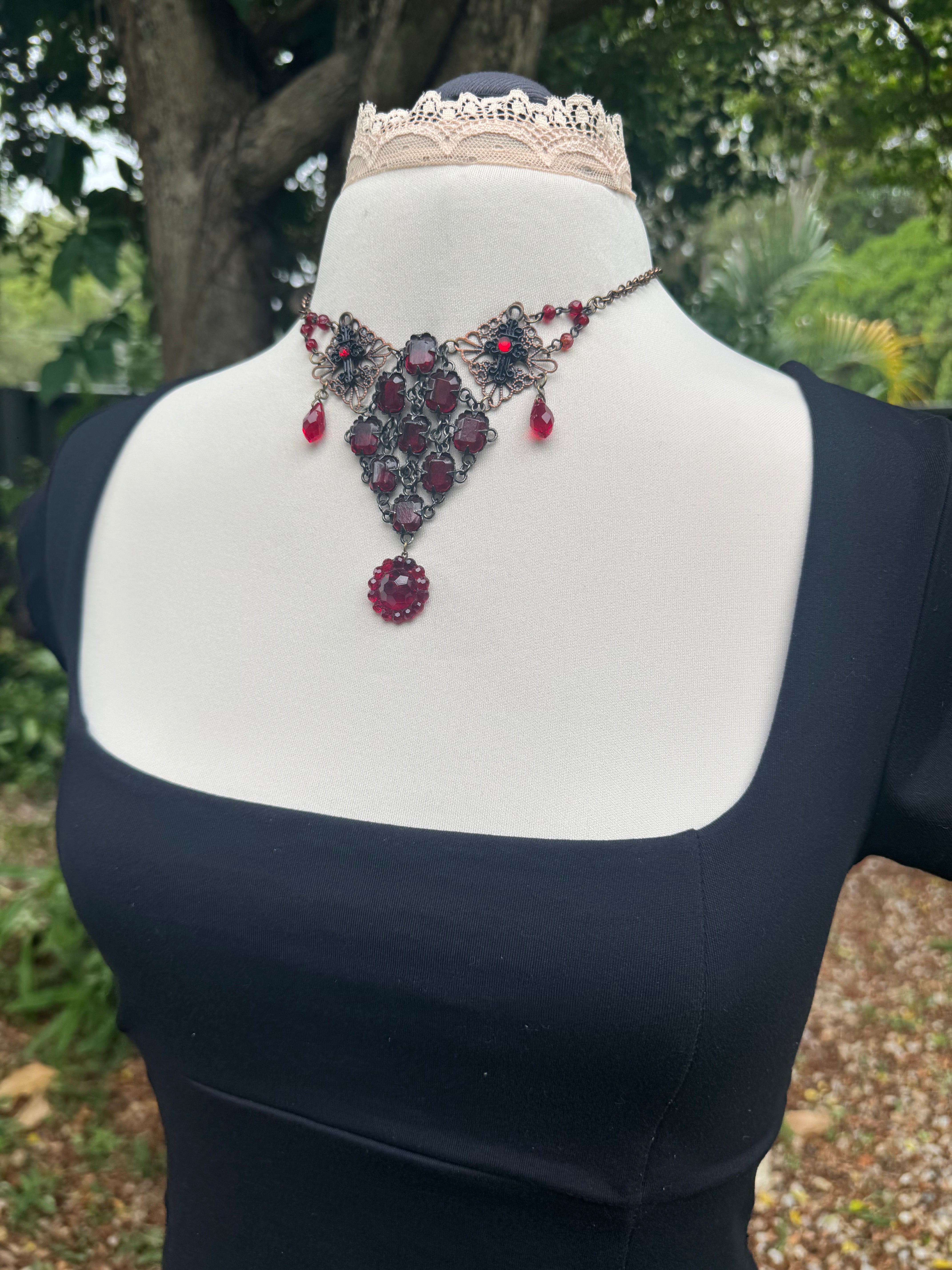 Cathedral Bloodstone Necklace