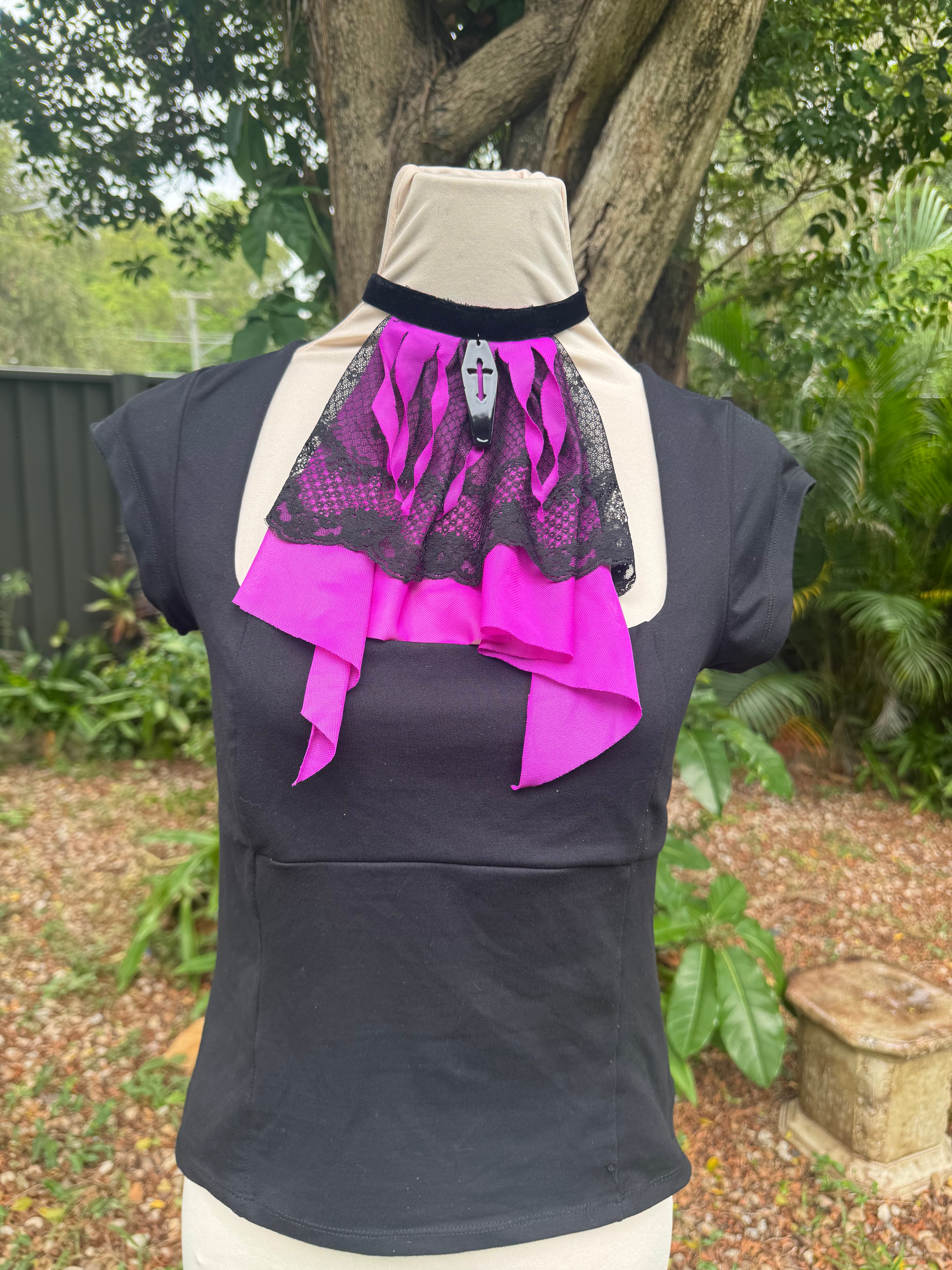 Coffin Vows Jabot Choker