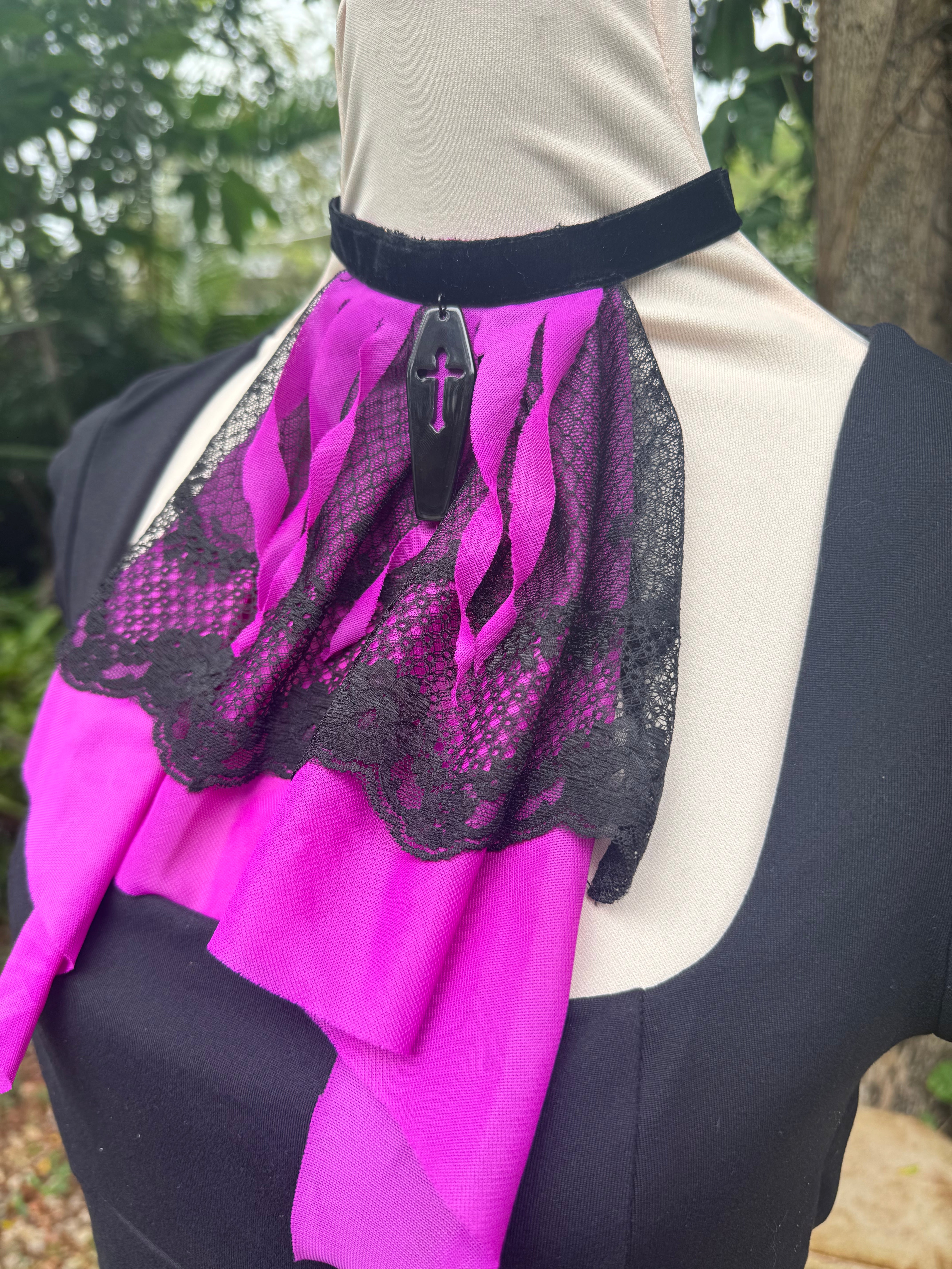 Coffin Vows Jabot Choker