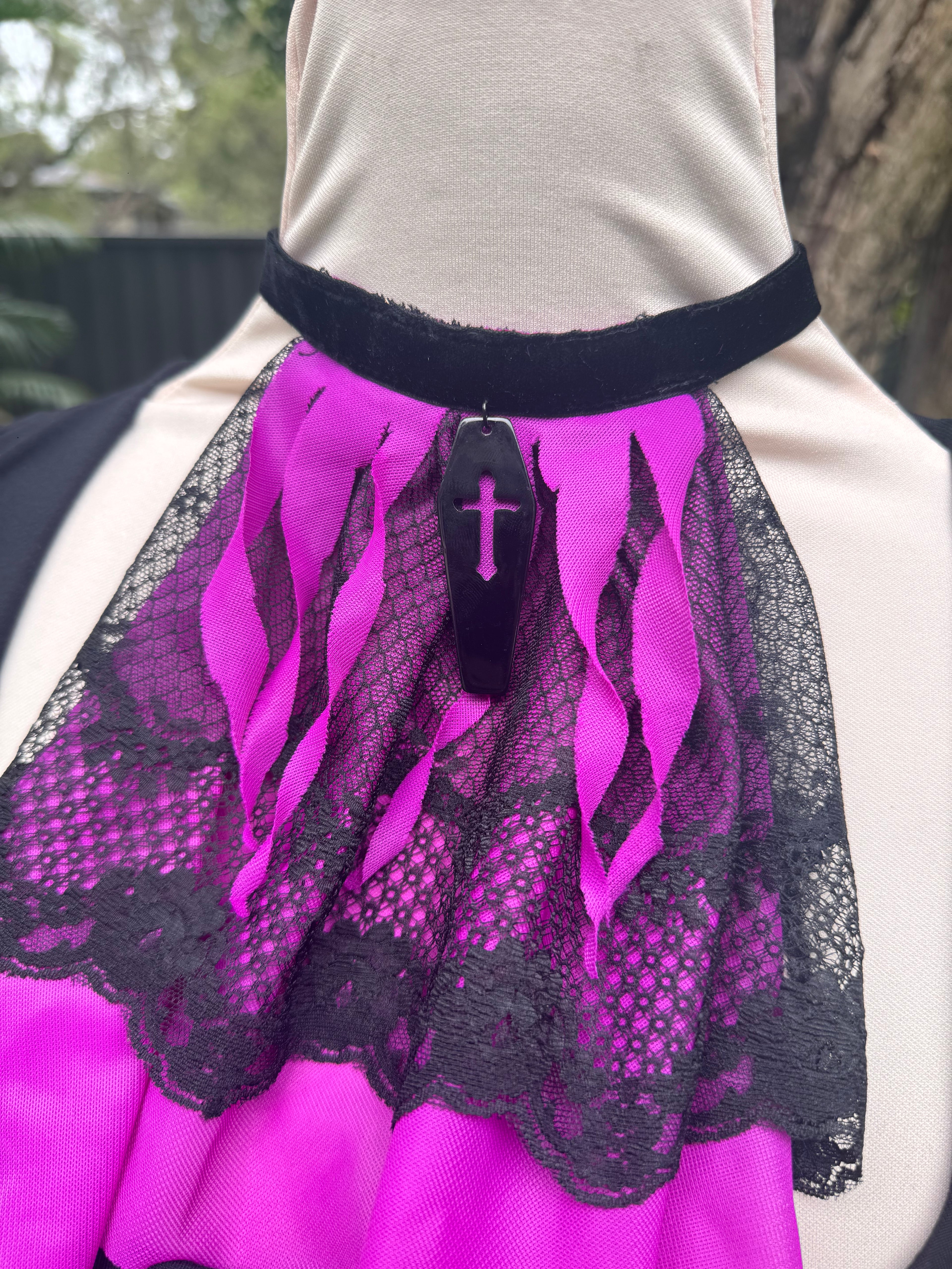 Coffin Vows Jabot Choker