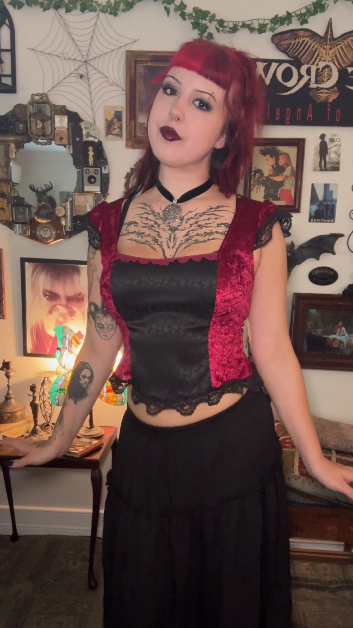 Lilith top - Magenta (14)