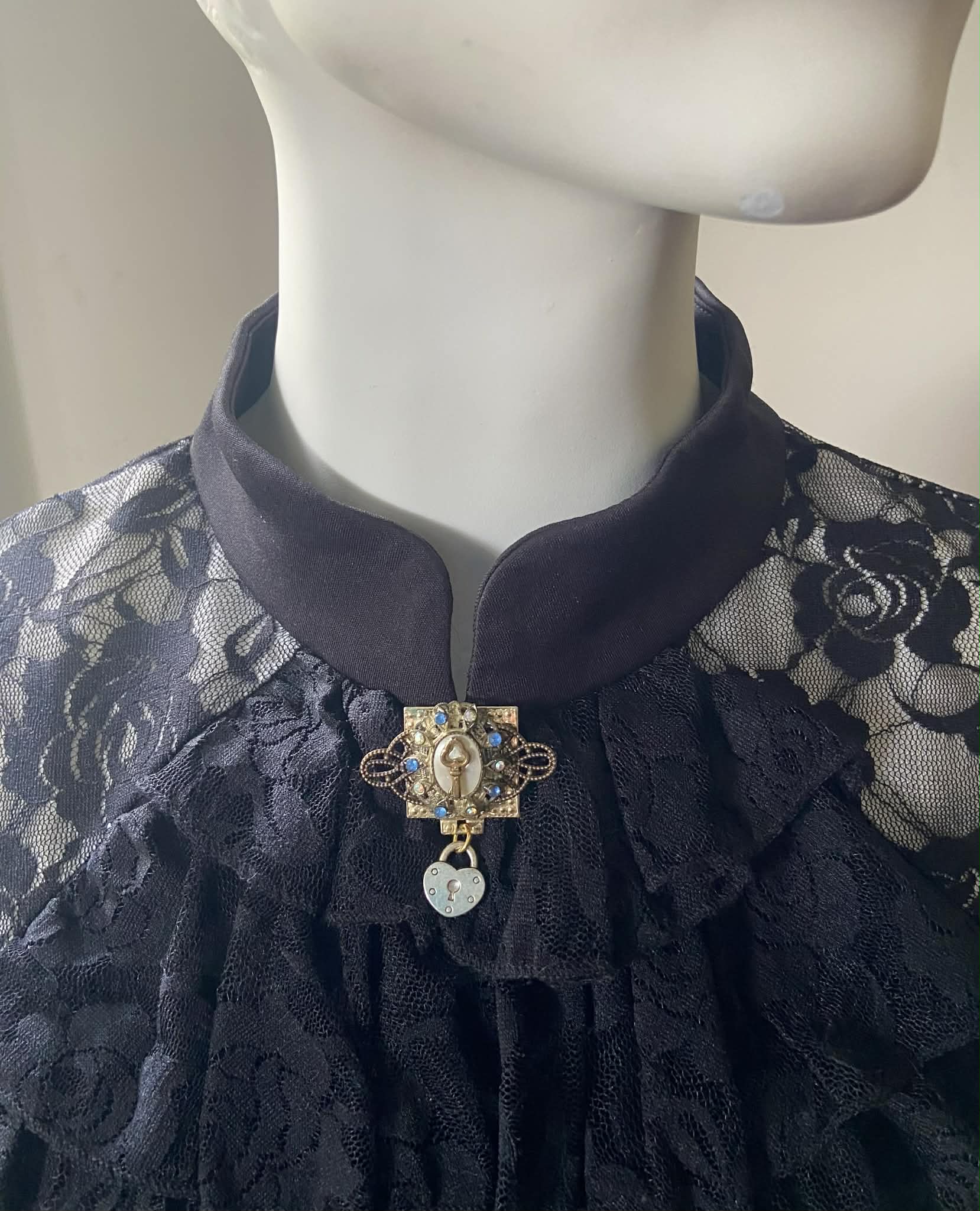 Key to my Heart - Victorian Style Brooch