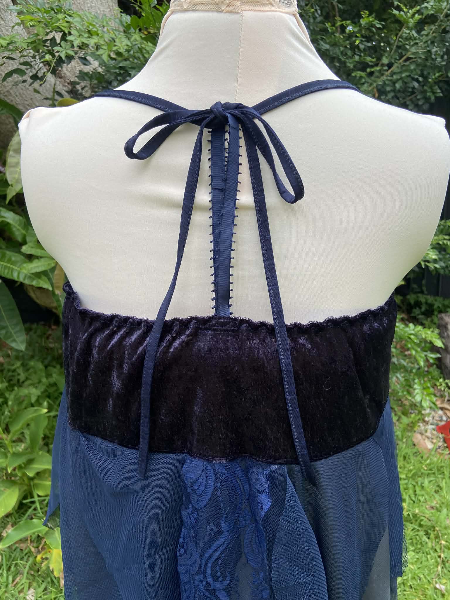 Tara Hanky Hem Top - Midnight Blue (2XL)